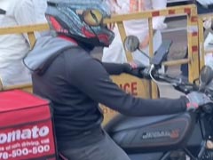 Wait, What? Zomato Delivery Agent Rides Harley-Davidson Bike - Watch Viral Video