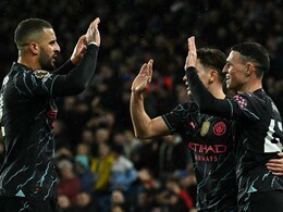 Manchester City Crush Brighton To Close Gap On Arsenal In Title Race