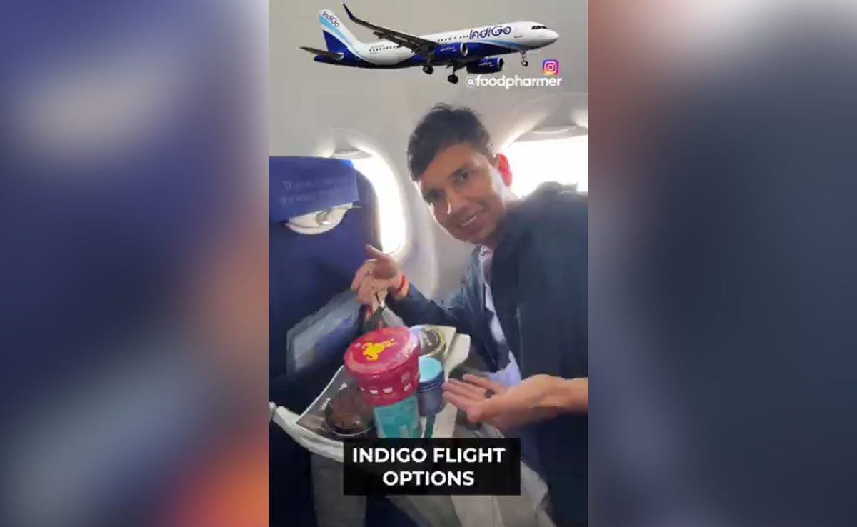 Viral Video: Influencer Claims IndiGo's Pre-Packed Dishes Have More Sodium Than Maggi, Airline Responds