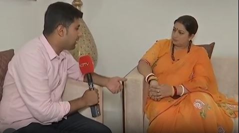 "Couldn't Care Less": Smriti Irani On Congress's Amethi Candidate