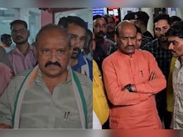 कुल्हाड़ी के वार से घायल युवक से मिलने पहुंचे बिरला और गुंजल, आरोपी अब भी है फरार