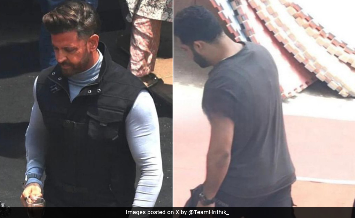 <i>War 2</i>: Hrithik Roshan And Jr NTR Spotted On Shoot. See Viral Pics