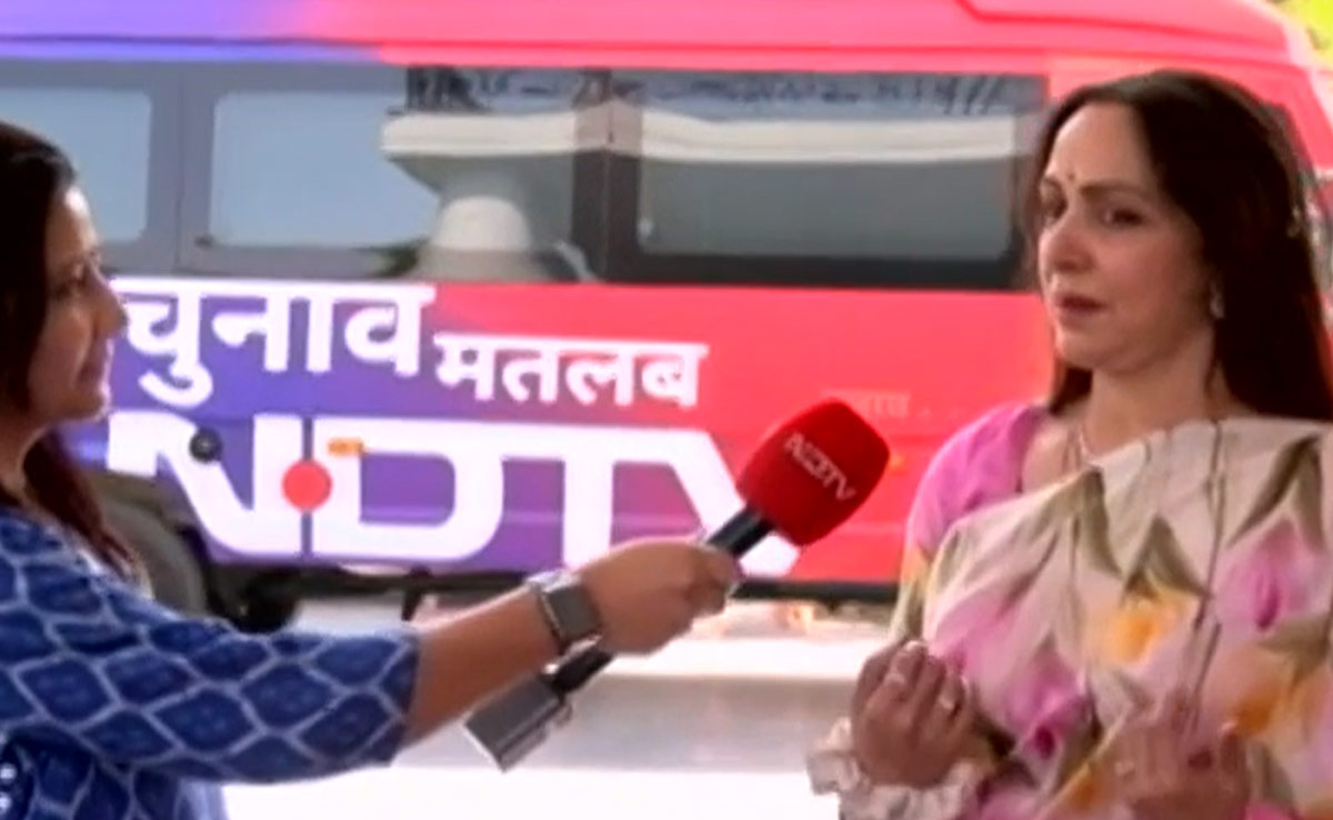 "If You Consider Me Outsider...": Hema Malini Counters Congress Attack