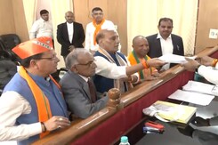 Defence Minister Rajnath Singh Files Nomination From UP's Lucknow Defence Minister Rajnath Singh Files Nomination From UP's Lucknow