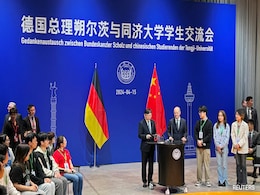 We Don't All Smoke Weed In Germany, Chancellor Assures Chinese Students We Don't All Smoke Weed In Germany, Chancellor Assures Chinese Students