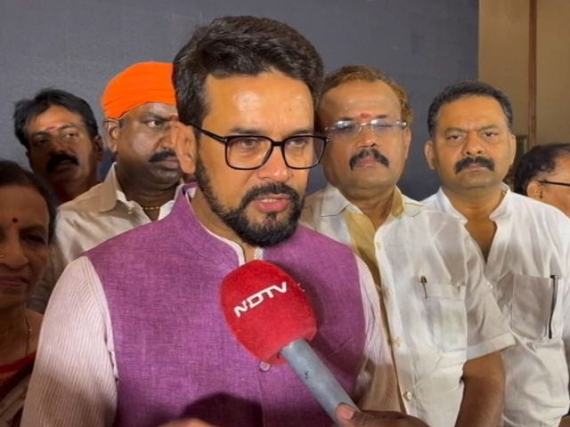 Exclusive: Union Minister Anurag Thakur Alleges DMK And AIADMK Are In Secret Alliance