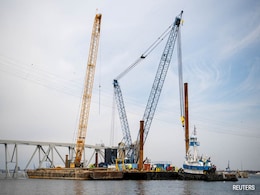 Trapped Boats Start Moving Out Of Wreckage After US Bridge Collapse Trapped Boats Start Moving Out Of Wreckage After US Bridge Collapse