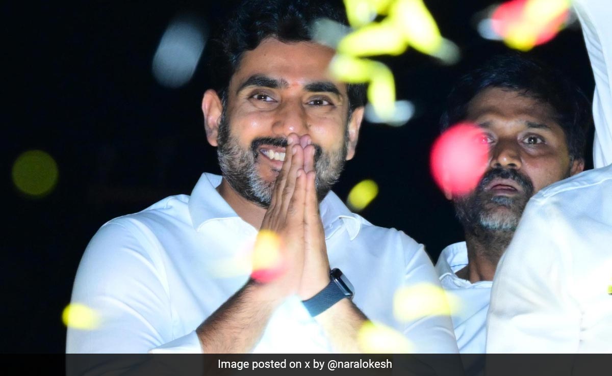 Nara Lokesh's Assets Rise By 45% In 5 Years. He Is Worth Rs 542 Crore Now
