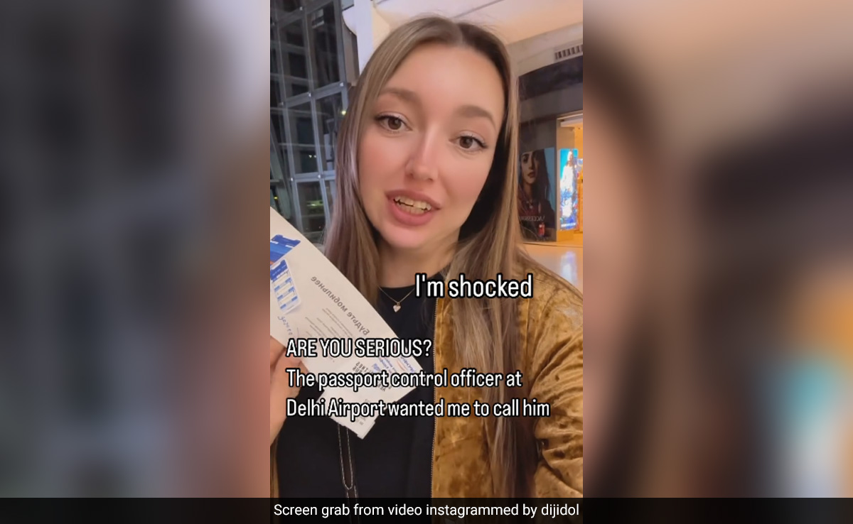 Russian Woman Claims Delhi Airport's Passport Officer Asked Her To Call Him, Internet Calls It ''Unethical''