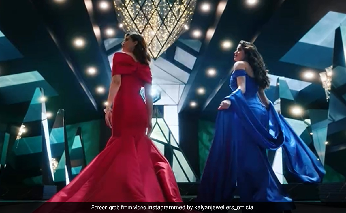Janhvi Kapoor And Kriti Sanon In Extravagant Satin Ball Gowns Embody The Spirit Of Sophistication