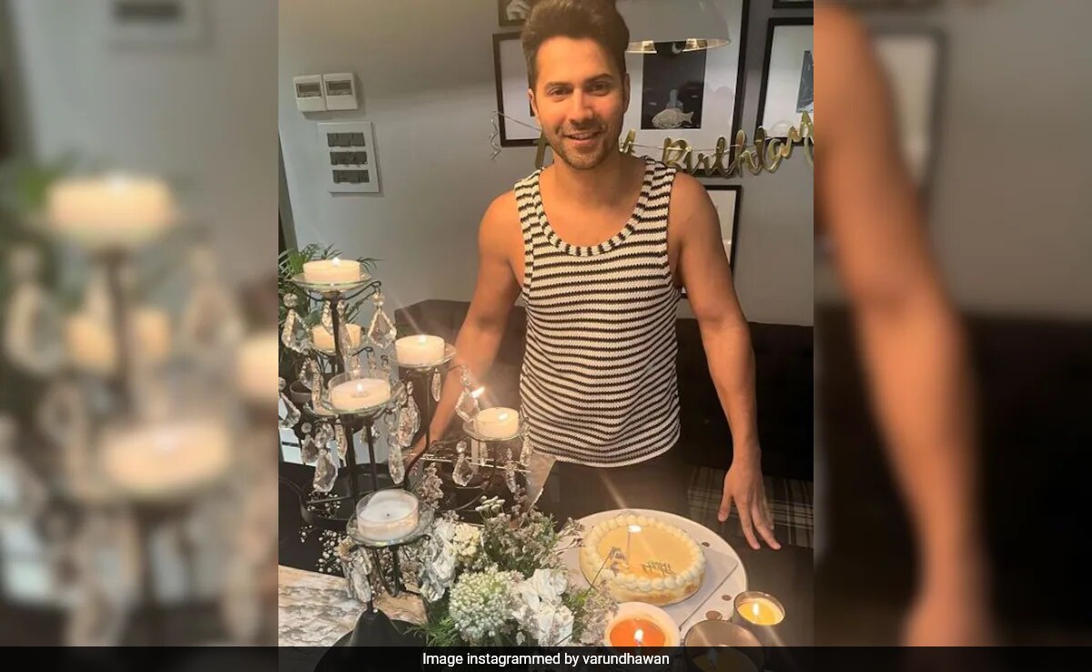 Viral: Varun Dhawan "Ate Very Little" Of His Birthday Cake - Here's Why