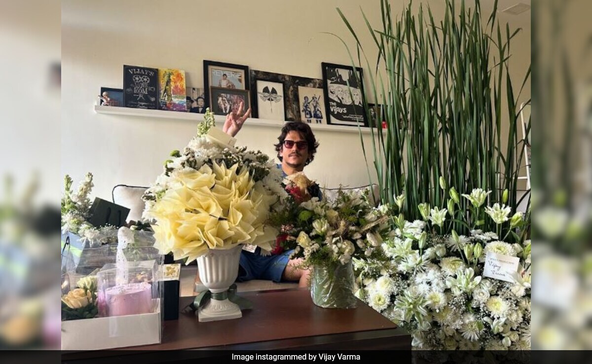 A Look At Vijay Varma's Birthday Festivities. Bonus - A Comment From Tamannaah
