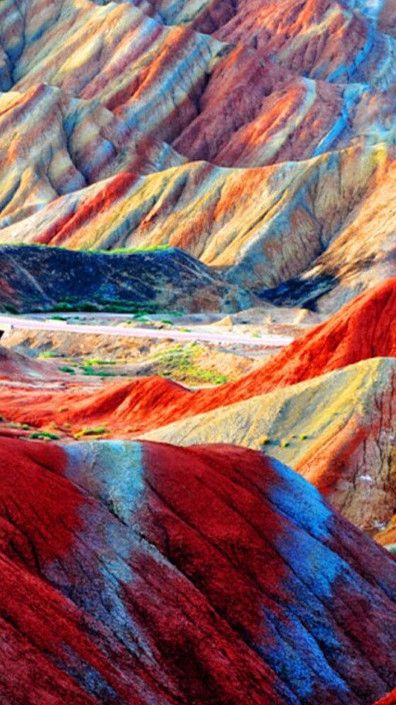 China's Magical Rainbow Mountains - Vimarsana News