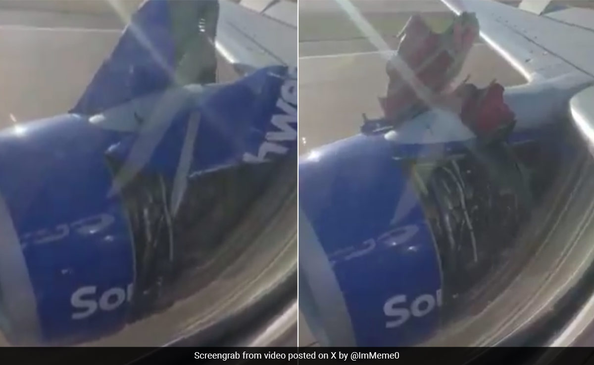 Video Shows Engine Of Southwest Airlines Boeing 737 Ripping Apart During Takeoff