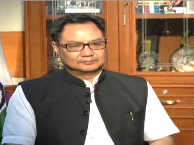 "PM Modi's Strong Border Policy Has Irritated China": Kiren Rijiju Exclusive