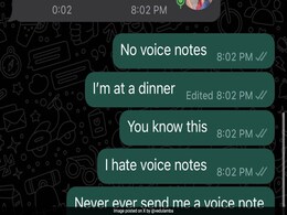 Mumbai Man Expresses His Hatred For WhatsApp Voice Notes, Internet Divided Mumbai Man Expresses His Hatred For WhatsApp Voice Notes, Internet Divided