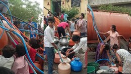 पाणीबाणी! 15 दिवसातून एकदा पाणी अन् 2 किलोमीटरची पायपीट