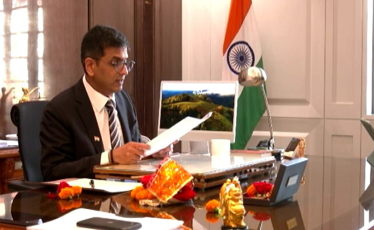 Watch: Inside Chief Justice DY Chandrachud's Chamber In Supreme Court