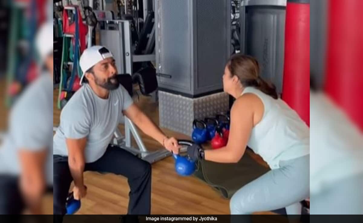 Inside Jyothika And Suriya's "Double Sweat, Double Fun" Fitness Regime