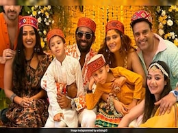 Inside Arti Singh And Dipak Chauhan's Haldi Ceremony. See Pics Inside Arti Singh And Dipak Chauhan's Haldi Ceremony. See Pics