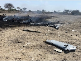 Jaisalmer Plane Crash: राजस्थान के जैसलमेर में क्रैश हुआ वायुसेना का टोही विमान, रोजानियों में तेज धमाके के बाद लगी आग