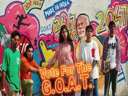 फर्स्ट टाइम वोटर्स के लिए BJP ने लॉन्च किया रैप सॉन्ग, वोट फॉर मोदी Vote फॉर G.O.A.T का देखिए वीडियो फर्स्ट टाइम वोटर्स के लिए BJP ने लॉन्च किया रैप सॉन्ग, वोट फॉर मोदी Vote फॉर G.O.A.T का देखिए वीडियो