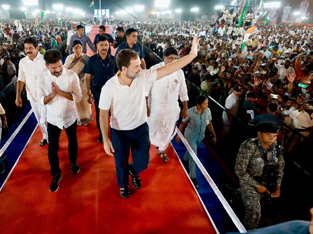 Rahul Gandhi Hits Out At KCR Over "Snooping" Row