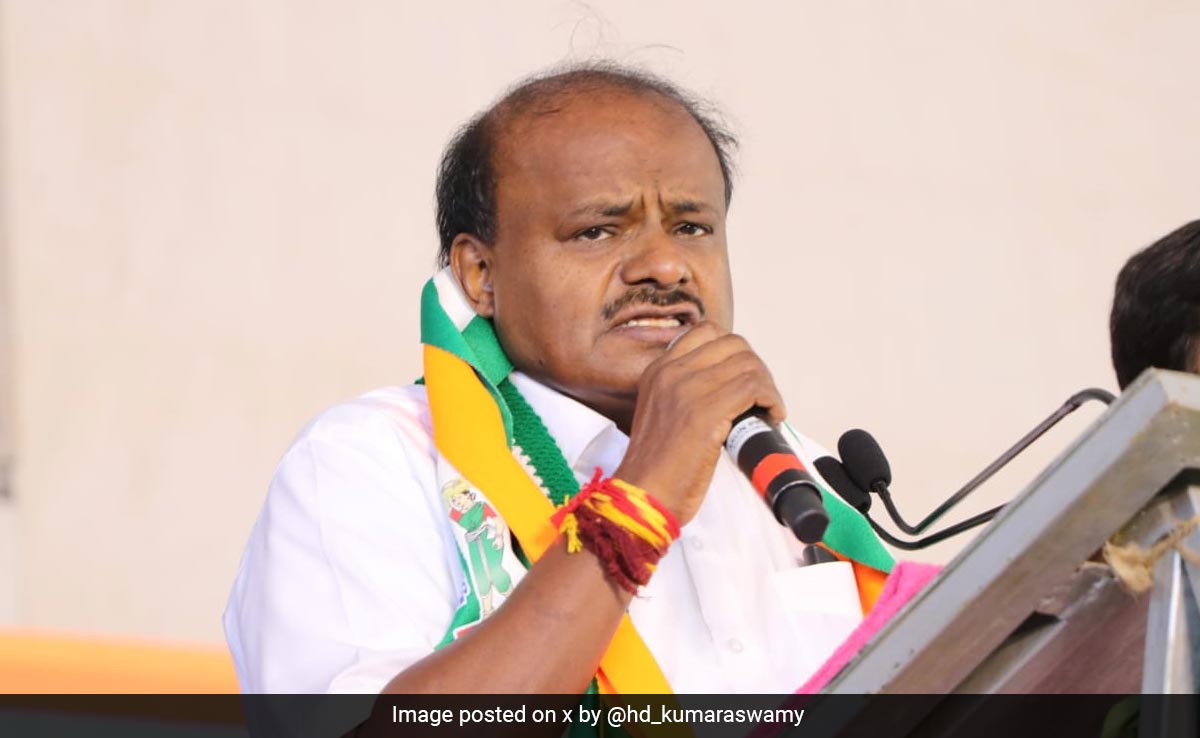 'Return To India, Surrender,' HD Kumaraswamy Appeals To Nephew Prajwal Revanna