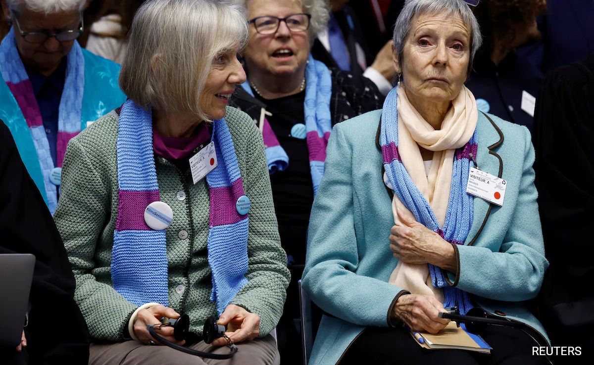 Swiss Elderly Women Win Landmark Climate Case In Top European Court