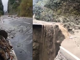 Highway Along China Border Washed Away After Massive Landslide In Arunachal