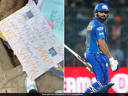 'Rohit Sharma' Placards Not Allowed At Wankhede Stadium? Video Goes Viral During MI vs RR IPL Game