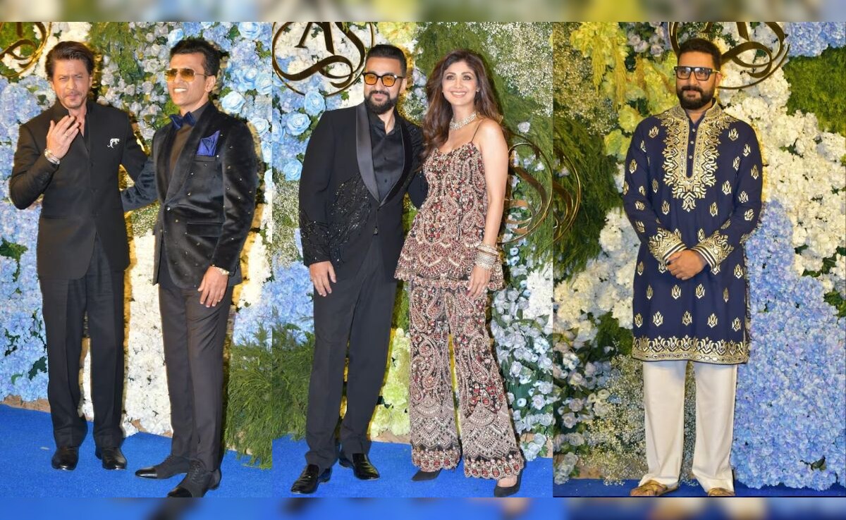 Pics: Shah Rukh Khan, Shilpa Shetty, Abhishek Bachchan And Others At Anand Pandit's Daughter Aishwarya's Reception