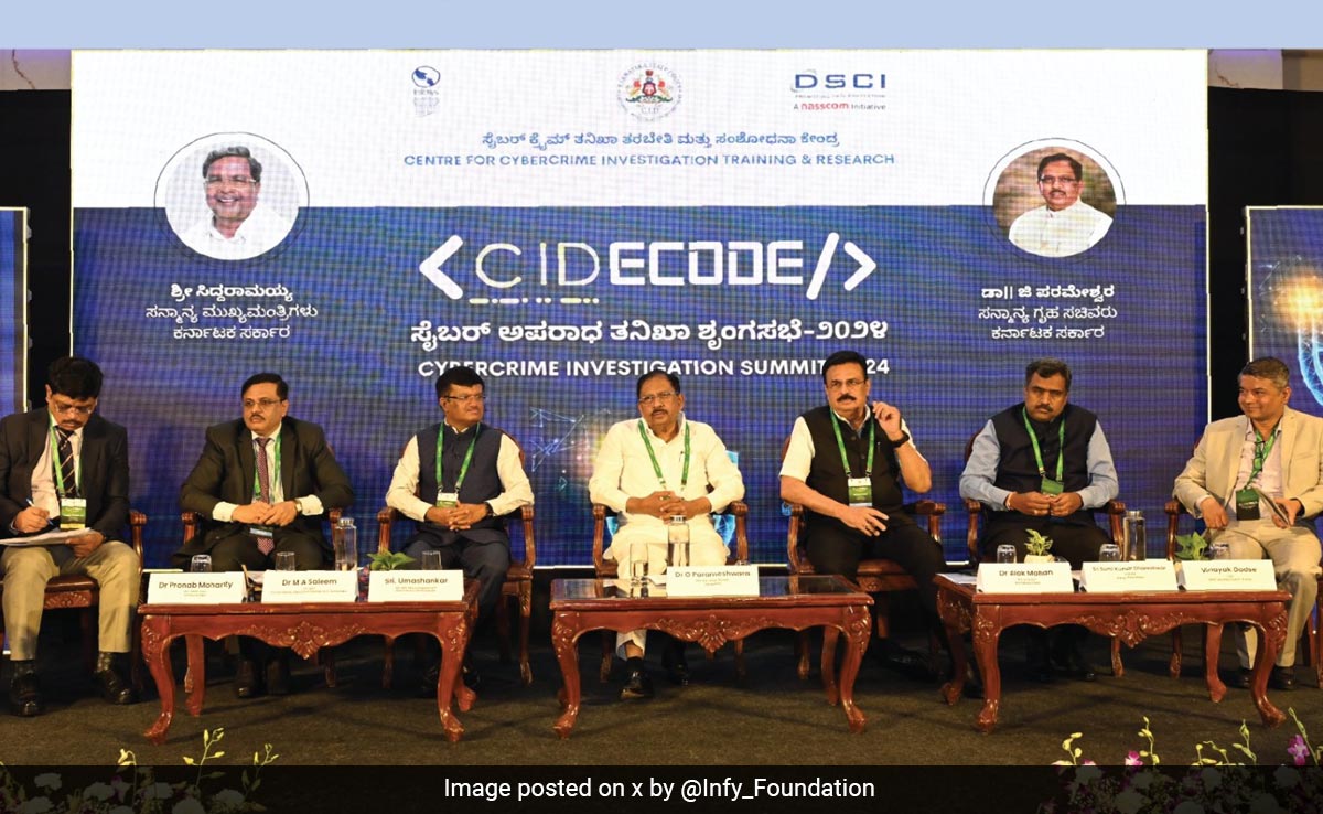 साइबर अपराध के खिलाफ अभियान में कर्नाटक पुलिस को 33 करोड़ रुपये देगी इन्फोसिस फाउंडेशन