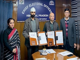 44-Year-Old Cyclist Jaspreet Pal Becomes Himachal's State Election Icon 44-Year-Old Cyclist Jaspreet Pal Becomes Himachal's State Election Icon