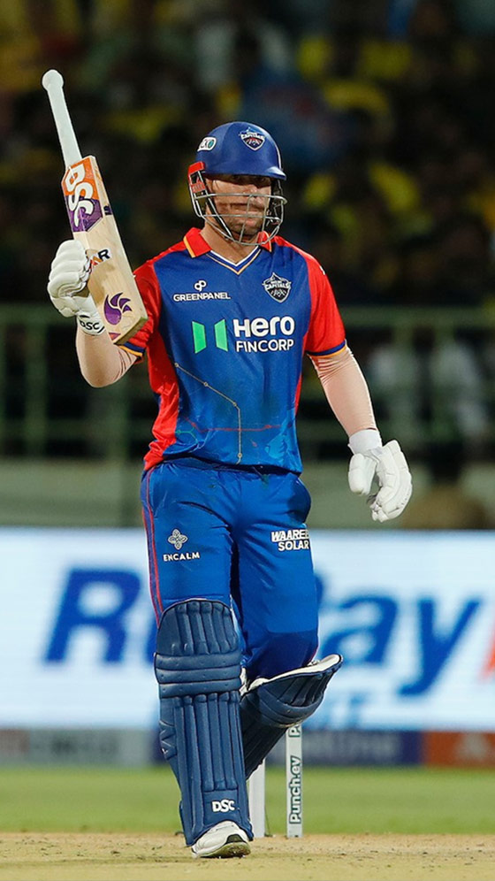 Warner Equals Gayle's All-Time Record