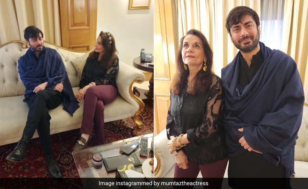 Crazy Viral: Mumtaz's Pics With Fawad Khan, Ghulam Ali And Others
