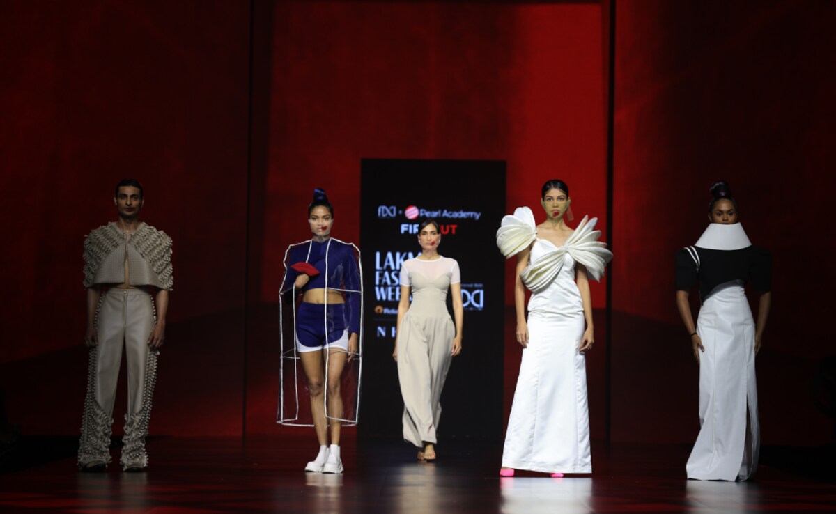 Pearl Academy students steal the spotlight with their stunning showcase at Lakme Fashion Week, Mumbai