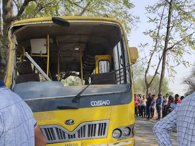 6 Children Killed In Haryana School Bus Accident; Driver, Principal ...