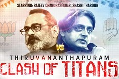 Clash Of Titans In Kerala's Capital Thiruvananthapuram Clash Of Titans In Kerala's Capital Thiruvananthapuram