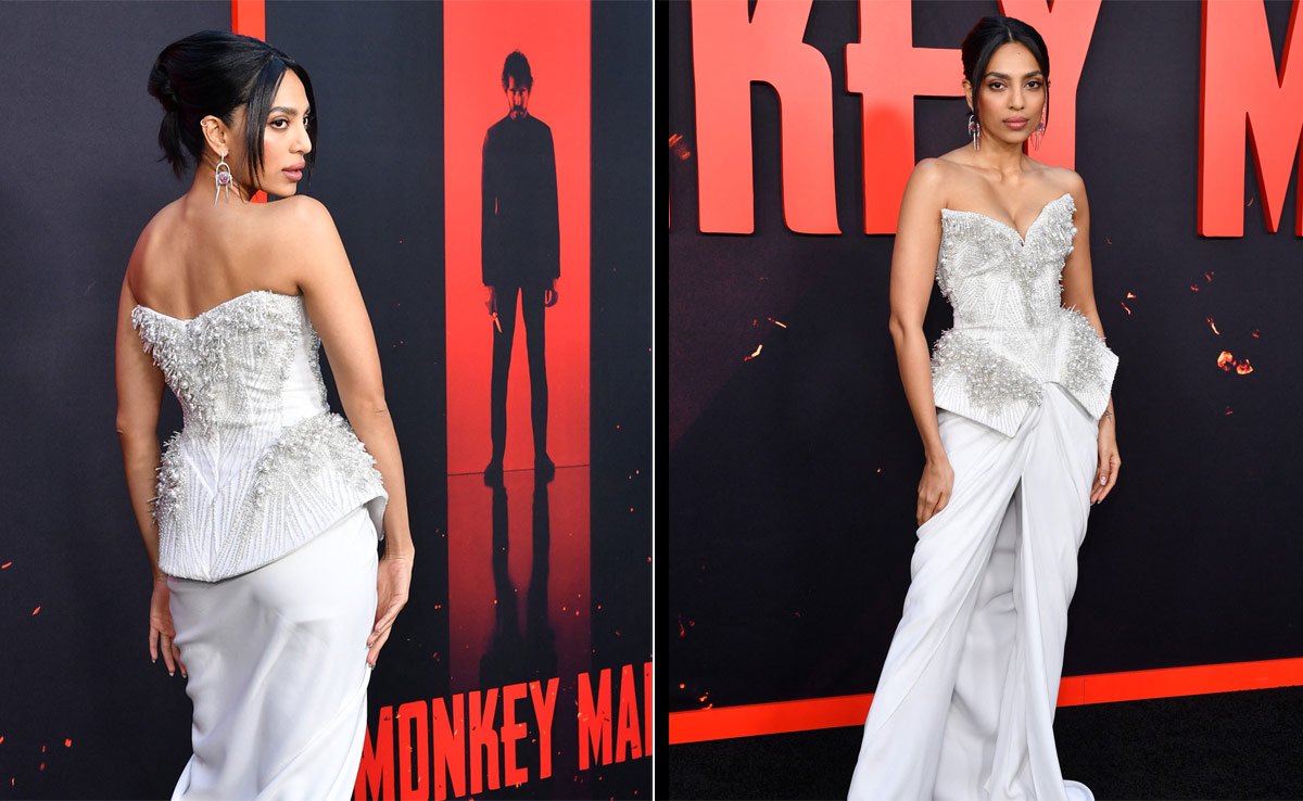 Sobhita Dhulipala In A Peplum Pearl Gaurav Gupta Ensemble Looks Like She Stepped Out Of An Oyster