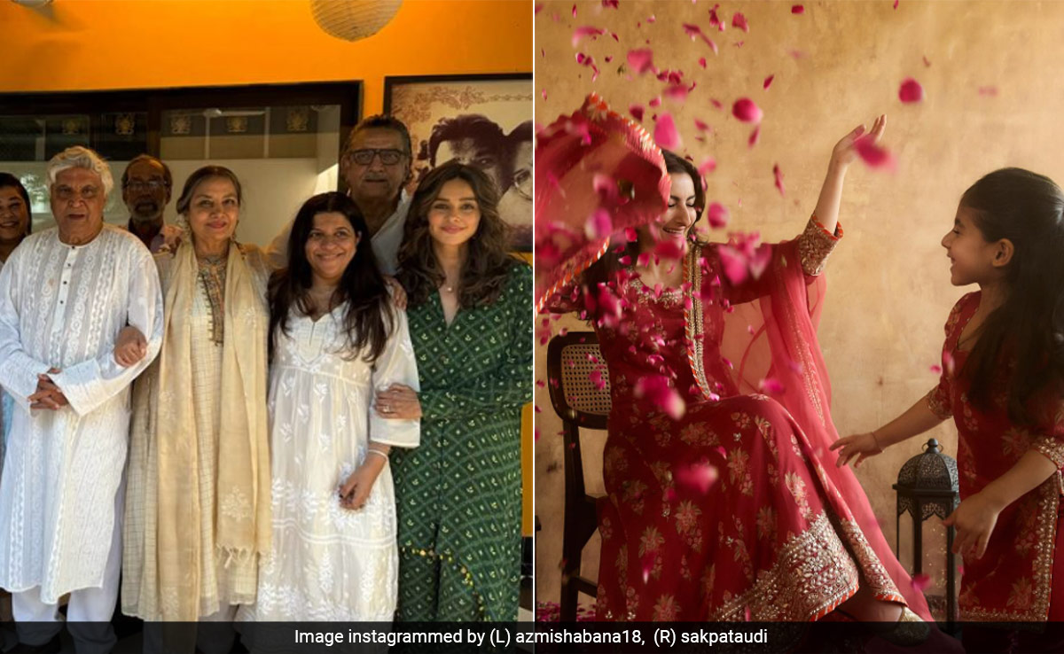 Eid 2024: Festive Greetings From Shabana Azmi And Family, Soha Ali Khan And Other Celebs