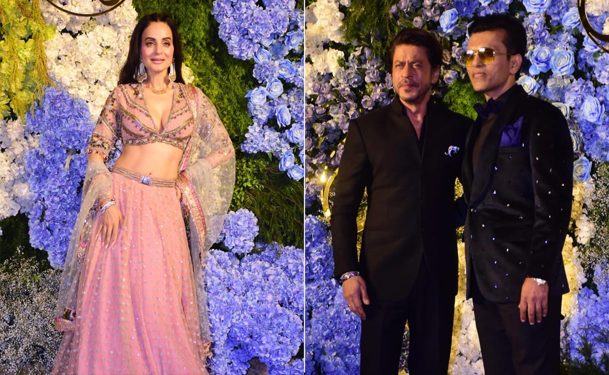 8 Fabulous Wedding Guest Looks From Shah Rukh Khan To Taapsee Pannu To Ameesha Patel