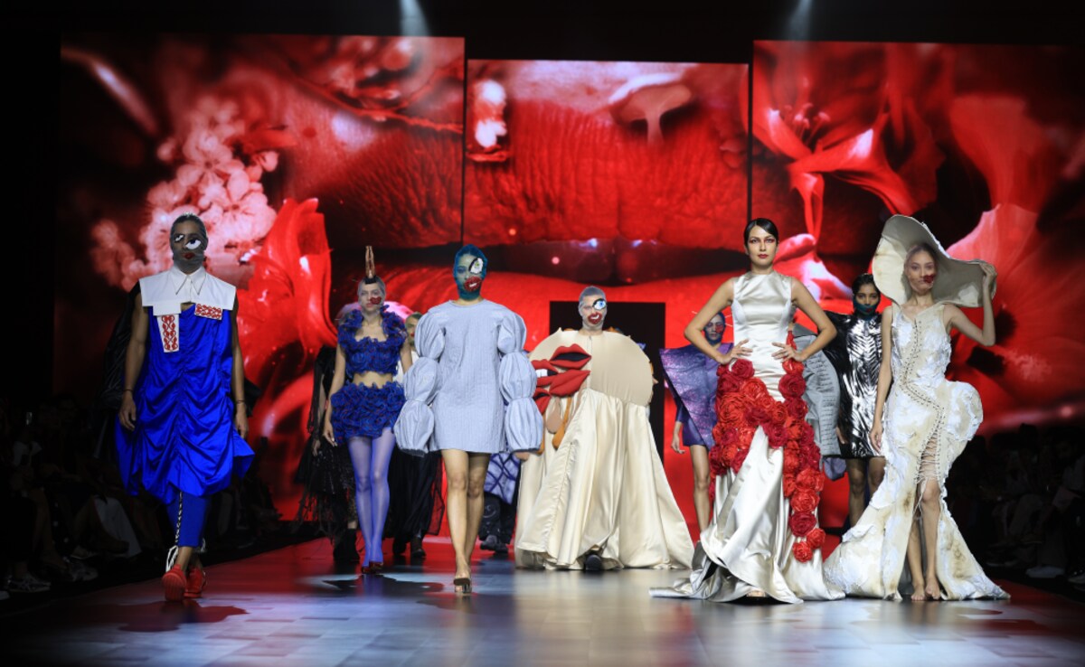 Pearl Academy students steal the spotlight with their stunning showcase at Lakme Fashion Week, Mumbai