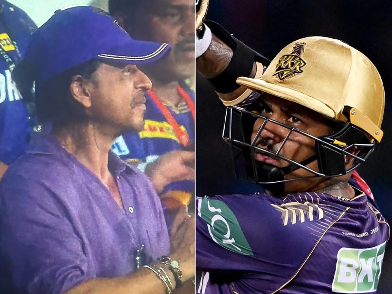 Watch: Shah Rukh Khan Turns Cheerleader For Sunil Narine, Applauds Explosive IPL Knock