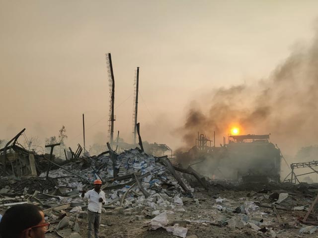 Blast After Fire At Factory In Telangana's Sangareddy, 5 Feared Dead