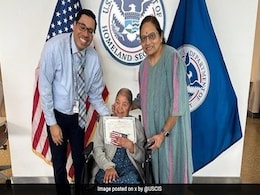 "उम्र बस एक नंबर..." : 99 साल की भारतीय महिला ने हासिल की अमेरिकी नागरिकता "उम्र बस एक नंबर..." : 99 साल की भारतीय महिला ने हासिल की अमेरिकी नागरिकता