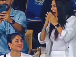 Watch: From Kareena Kapoor To Abhishek Bachchan - Bollywood Stars In Awe Of MS Dhoni's 3 6s vs MI Watch: From Kareena Kapoor To Abhishek Bachchan - Bollywood Stars In Awe Of MS Dhoni's 3 6s vs MI