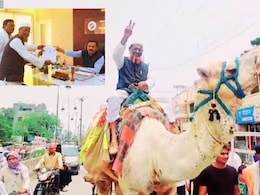 शक्तिप्रदर्शनाने गाठली 'उंची'; छत्रपती संभाजीनगरमध्ये साहेबांच्या उमेदवारी अर्जाची गावभर चर्चा