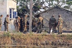 Foreign-Made Guns Found In CBI Raid In Bengal's Sandeshkhali Foreign-Made Guns Found In CBI Raid In Bengal's Sandeshkhali