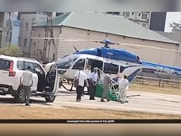 Video : ममता बॅनर्जी पुन्हा जखमी, हेलिकॉप्टरमध्ये चढताना अपघात